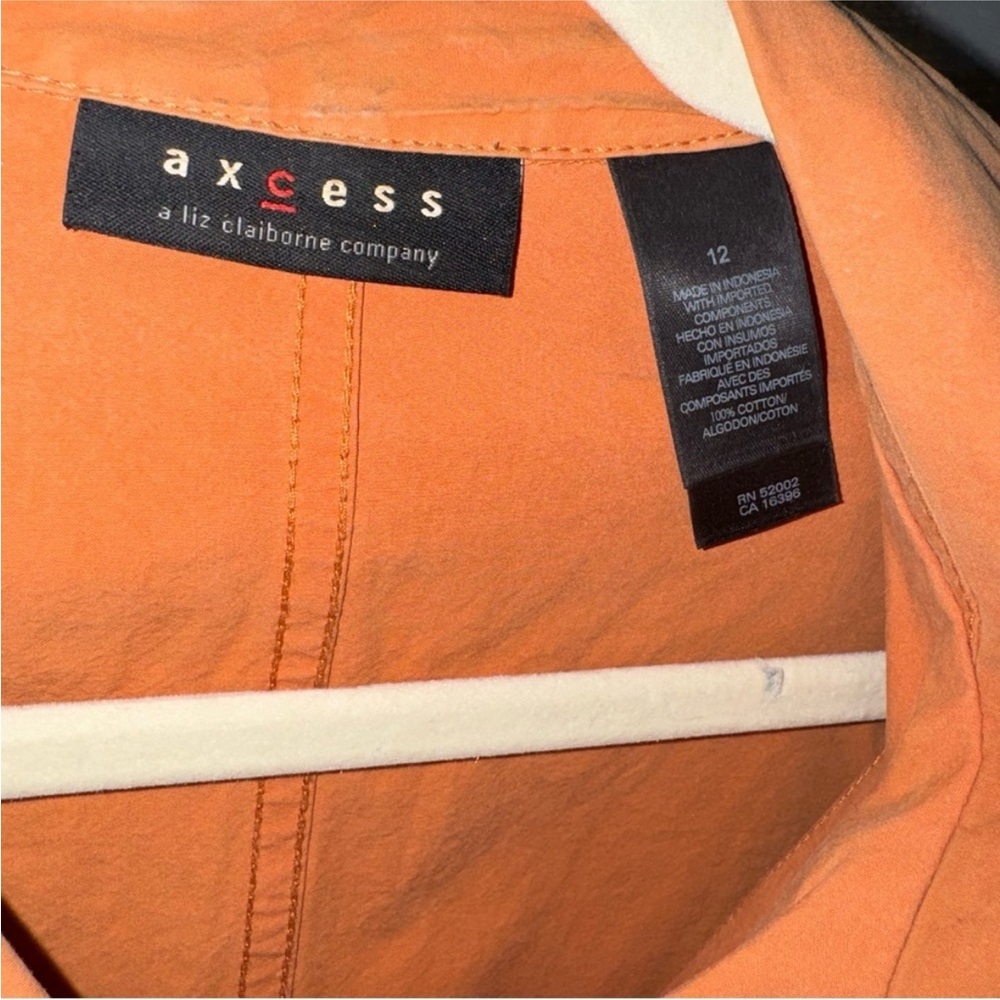 Orange Women's Jacket - Picture 4 of 4
